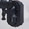 Vaxcel Rogers Park Aluminum 6.25in W, 1 Light Black Motion Sensor Dusk/Dawn Outdoor Wall Lantern T0734 - alternate 6